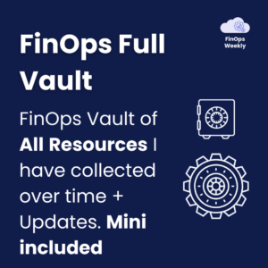 FinOps Weekly Full Vault