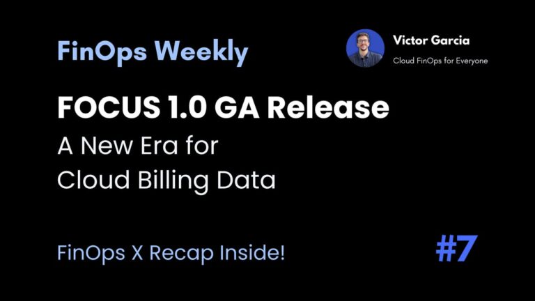 FOCUS 1.0: A New Era for Billing Data