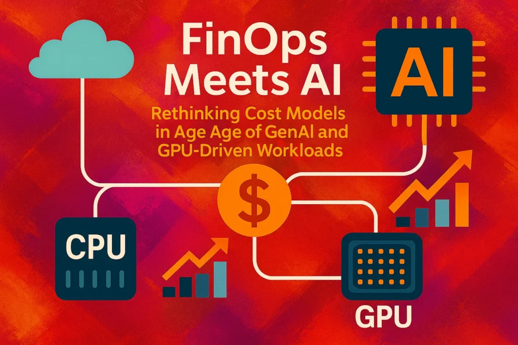 FinOps Meets AI: Rethinking Cost Models in the Age of GenAI and GPU-Driven Workloads 1 FinOps with AI
