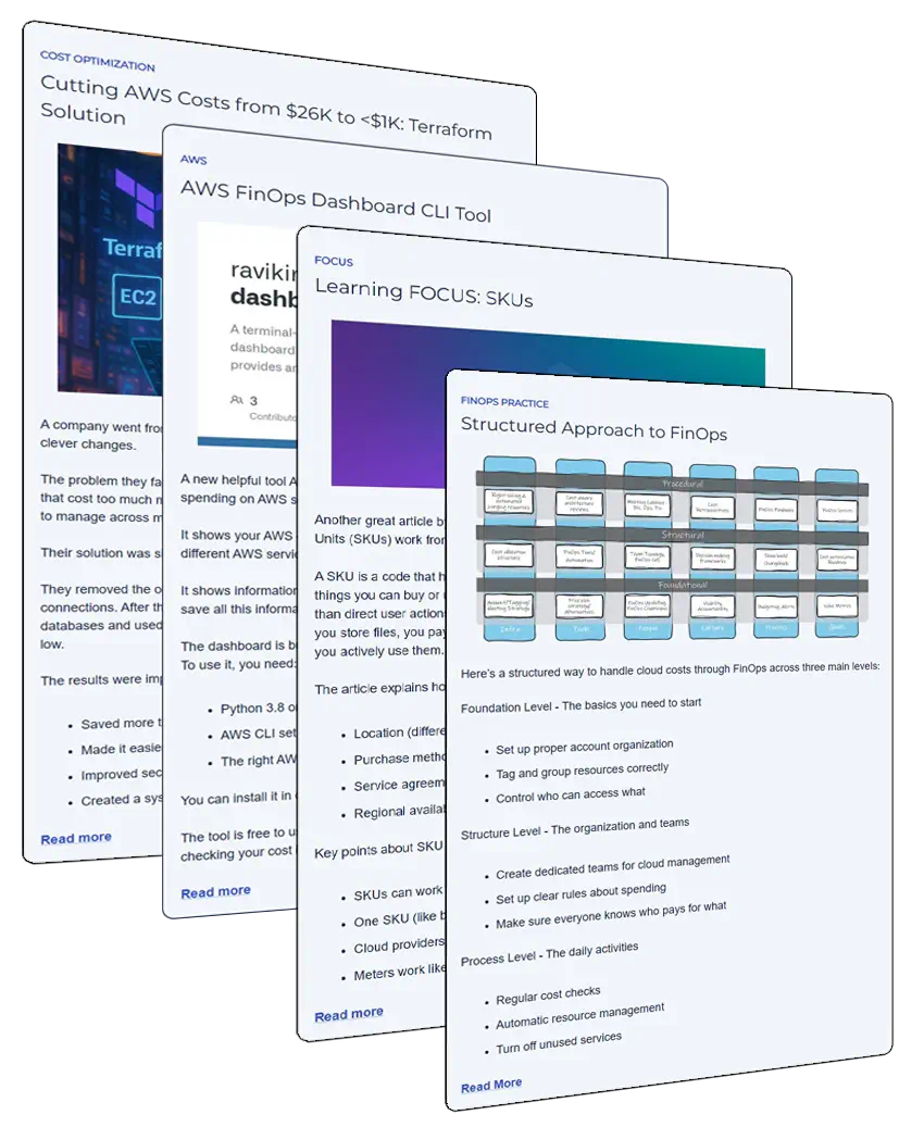 FinOps Weekly newsletter