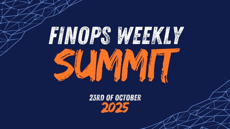 FinOps Weekly Summit Posts