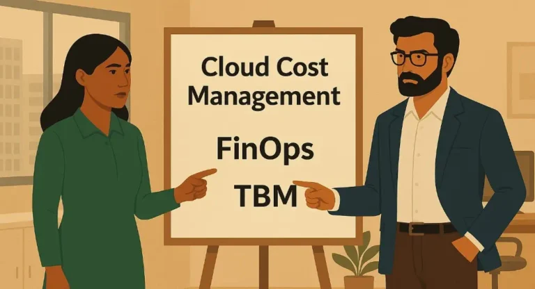 cloud cost management finops vs tbm