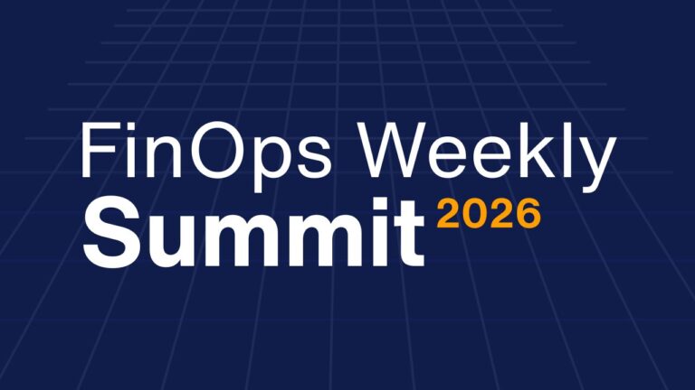 FinOps Weekly Summit 2026