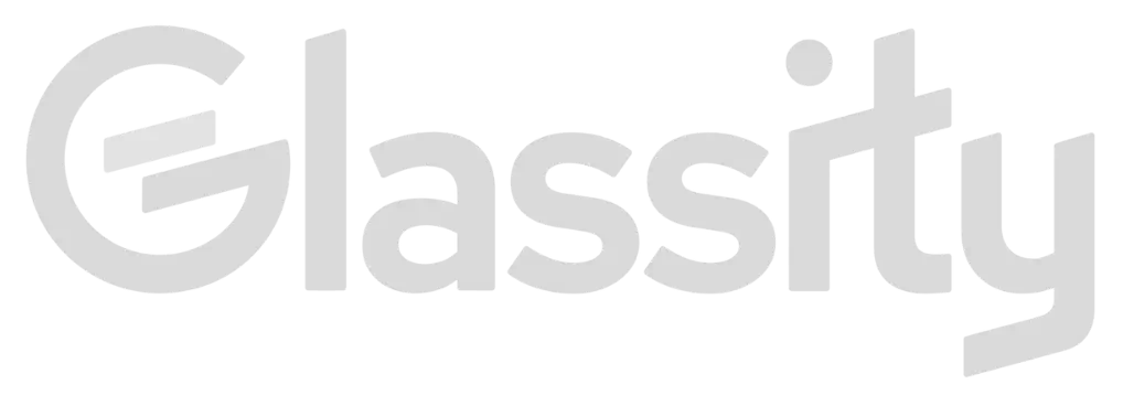 Glassity Logo white