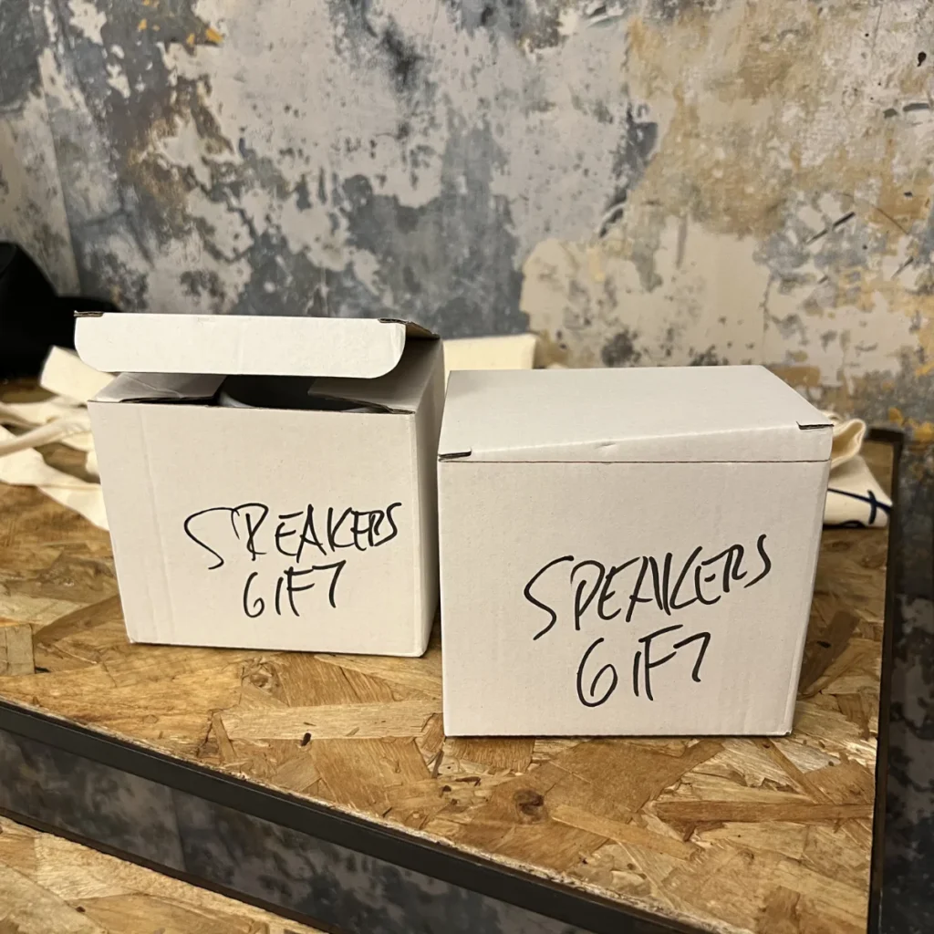 Speakers gift
