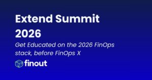 Extend Summit 2026 12 Extend Summit before FinOps X