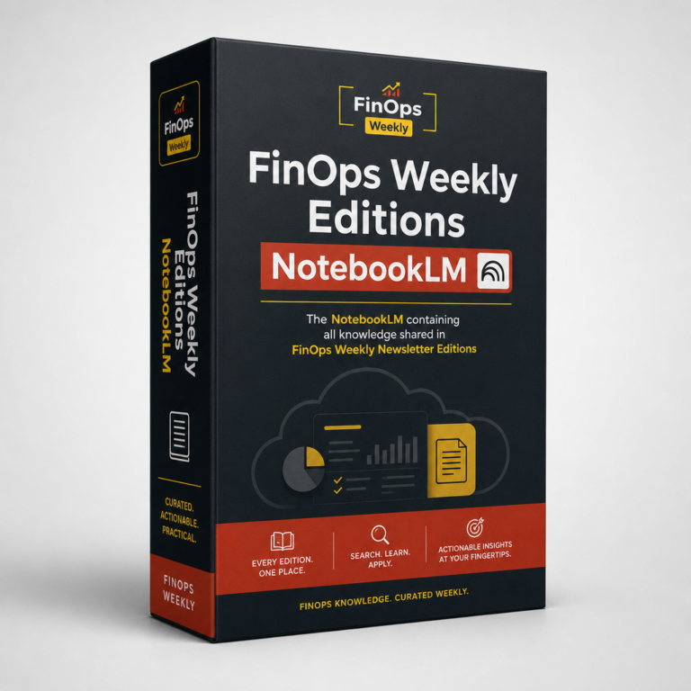 FinOps Weekly Notebook