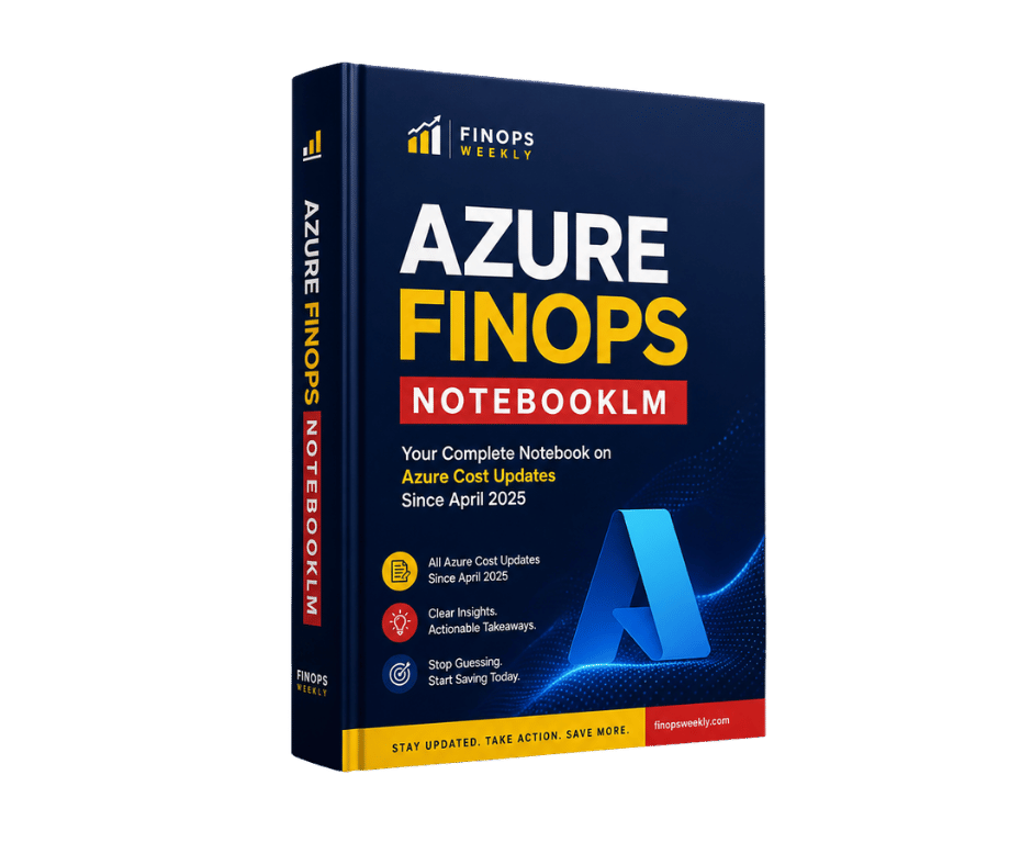 FinOps azure notebooklm