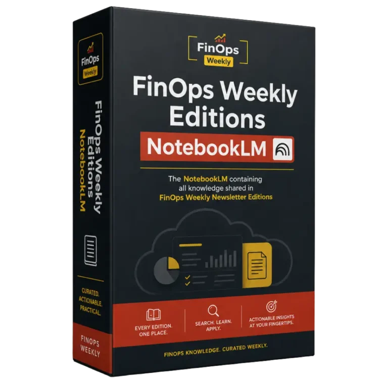 FinOps Weekly Notebook